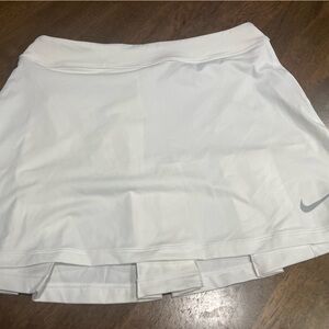 Nike Golf White Dri-FIT Skirt Pleated Sz Small